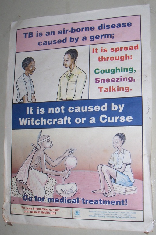 Hospital poster in Kampala. Photo credit: Louisa Gaylord